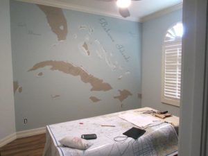 Map mural